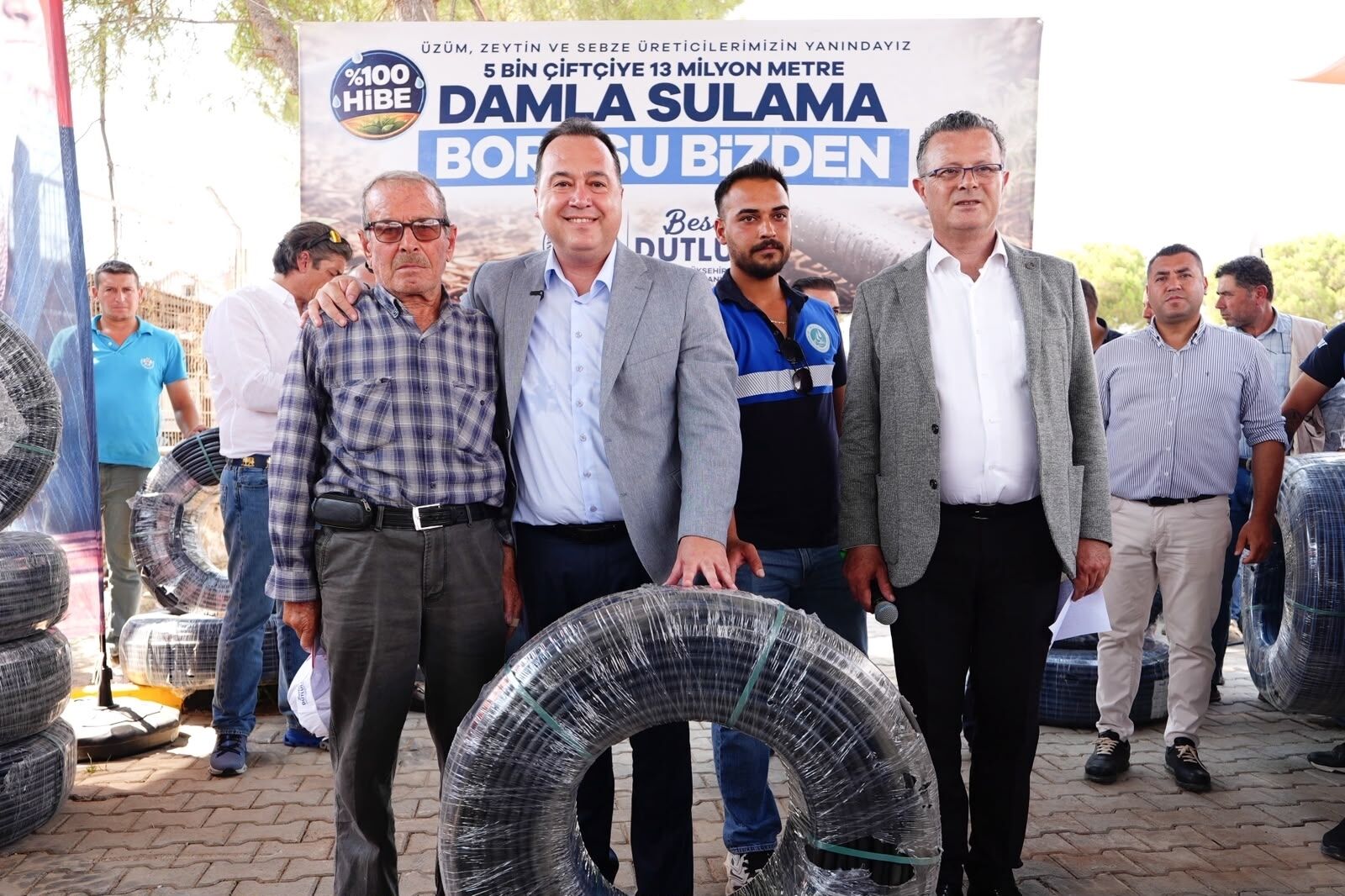 Tarıma 68 Milyon TL’lik Destek: 13 Milyon Metre Damla Sulama Borusu Dağıtılacak