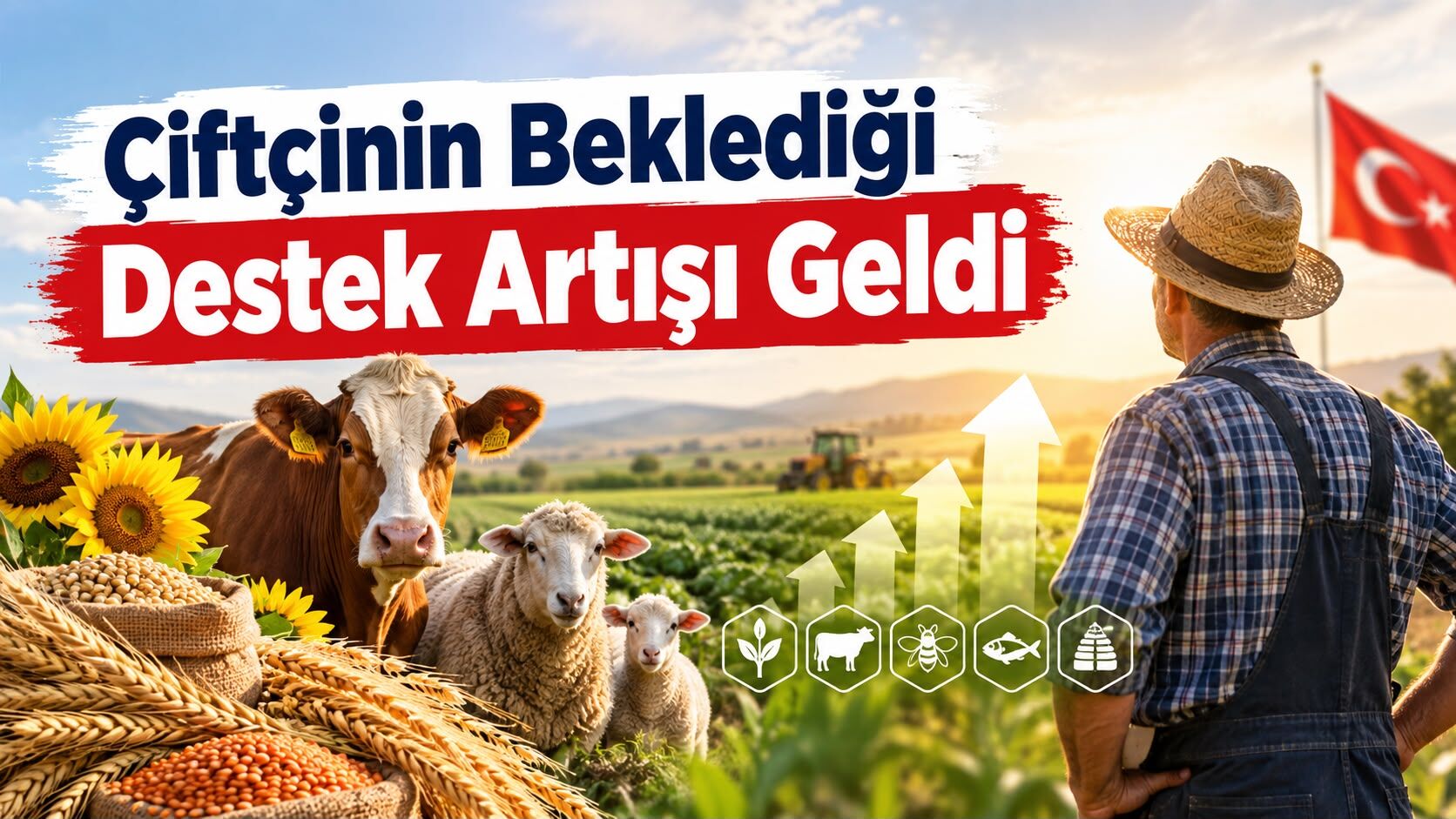 Çiftçinin Beklediği Destek Artışı Geldi