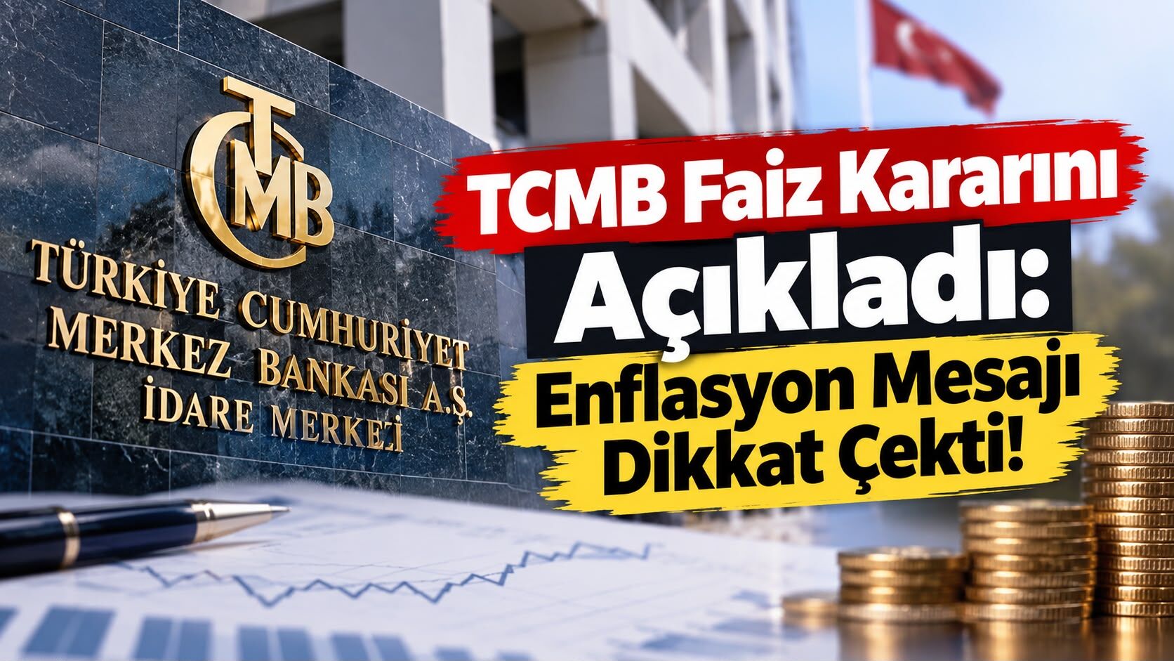 TCMB Faiz Kararını Açıkladı: Enflasyon Mesajı Dikkat Çekti!