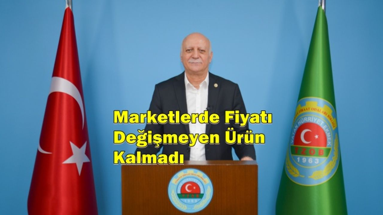 Marketlerde Fiyatı  Değişmeyen Ürün Kalmadı...