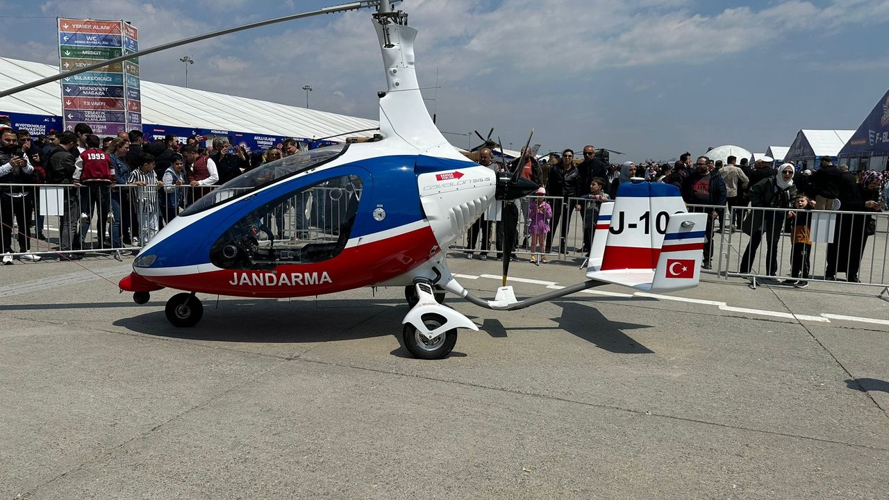 Yeni Hava Aracı "Cayrokopter" Jandarma Envanterine Katıldı!