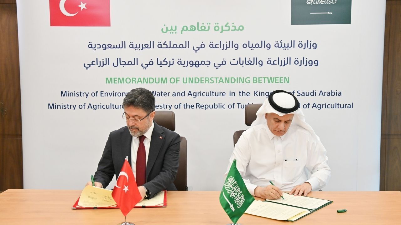 Türkiye ile Suudi Arabistan Arasında Tarımsal İşbirliği Anlaşması!