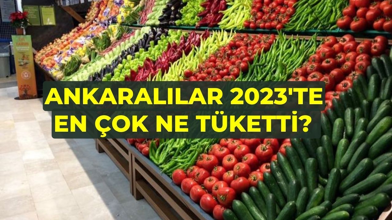 Ankaralılar 2023’te En Çok Ne Tüketti?