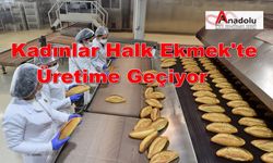 Kadınlar Halk Ekmek'te Üretime Geçiyor