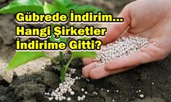 Gübrede İndirim… Hangi Şirketler İndirime Gitti?