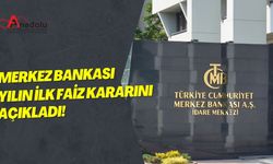 Merkez Bankası Yılın İlk Faiz Karanını Açıkladı!