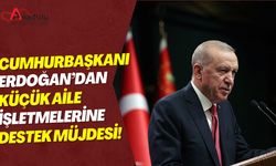 Cumhurbaşkanı Erdoğan'dan Küçük Aile İşletmelerine Destek Müjdesi!