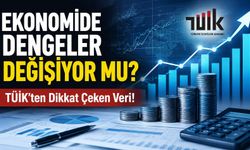 Ekonomide Dengeler Değişiyor mu? TÜİK’ten Dikkat Çeken Veri