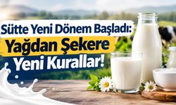 Sütte Yeni Dönem Başladı: Yağdan Şekere Yeni Kurallar!