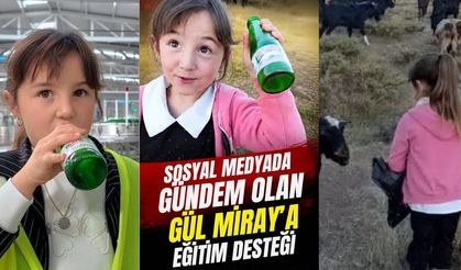 Sosyal Medyada Gündem Olan Gül Miray’a Eğitim Desteği