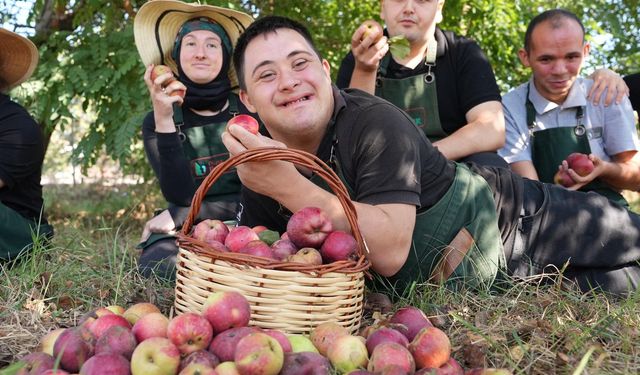 Özel Personeller Elma Hasadı Yaptı!