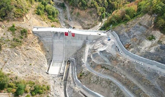 Eldeş Barajı’nda Su Tutma İşlemi Gerçekleştirildi!