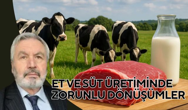 ET VE SÜT ÜRETİMİNDE ZORUNLU DÖNÜŞÜMLER