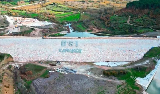 9 Bin Dekar Araziyi Sulayacak Karaköy Barajı Hizmete Girdi!