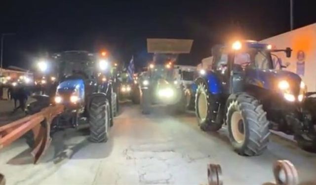 Komşuda Tarım Krizi: Çiftçiler Destek Ödemeleri İçin Yol Kapattı