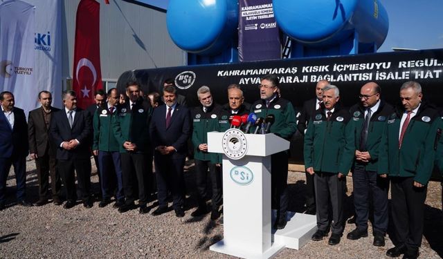 Kahramanmaraş’a 8,5 Milyar Liralık İçme Suyu Yatırımı