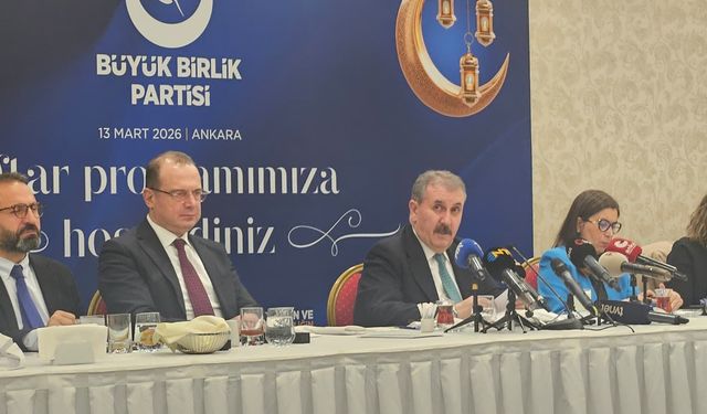 BBP Lideri Destici’den Bölgesel İstikrar Vurgusu!