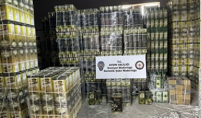 Aydın’da Sahte Zeytinyağı Operasyonu!