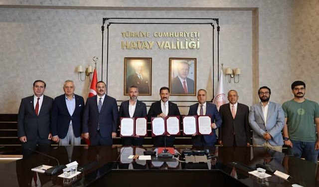 Hatay’da Entegre Tarım ve Hayvancılık Yatırımı İçin Kritik Toplantı
