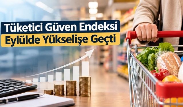 Tüketici Güven Endeksi Eylülde Yükselişe Geçti
