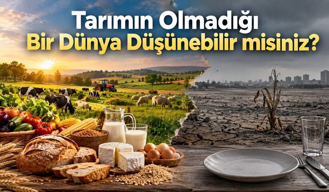 Tarımın Olmadığı Bir Dünya Düşünebilir misiniz?