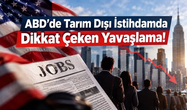 ABD’de Tarım Dışı İstihdamda Dikkat Çeken Yavaşlama!