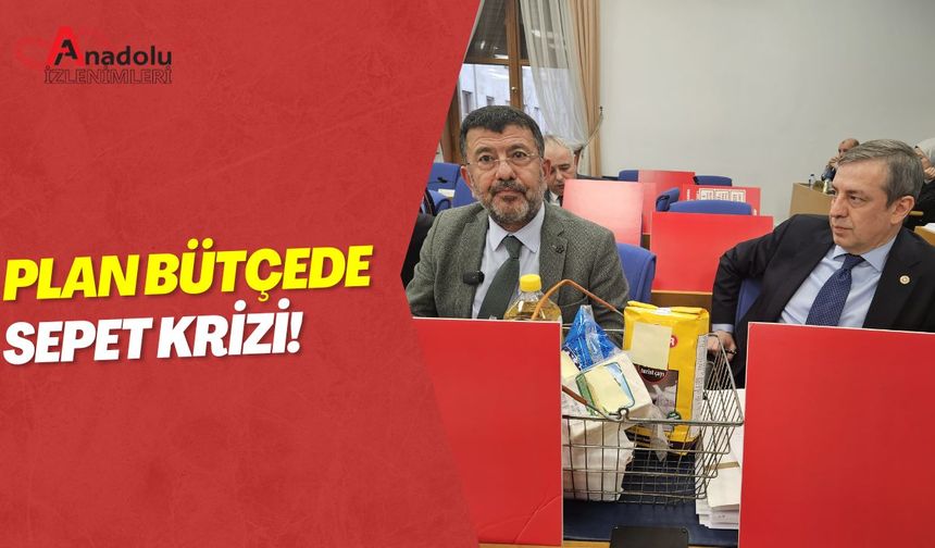 Plan Bütçede Sepet Krizi!