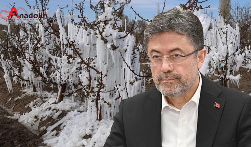 Bakan Yumaklı’dan Zirai Don Açıklaması!