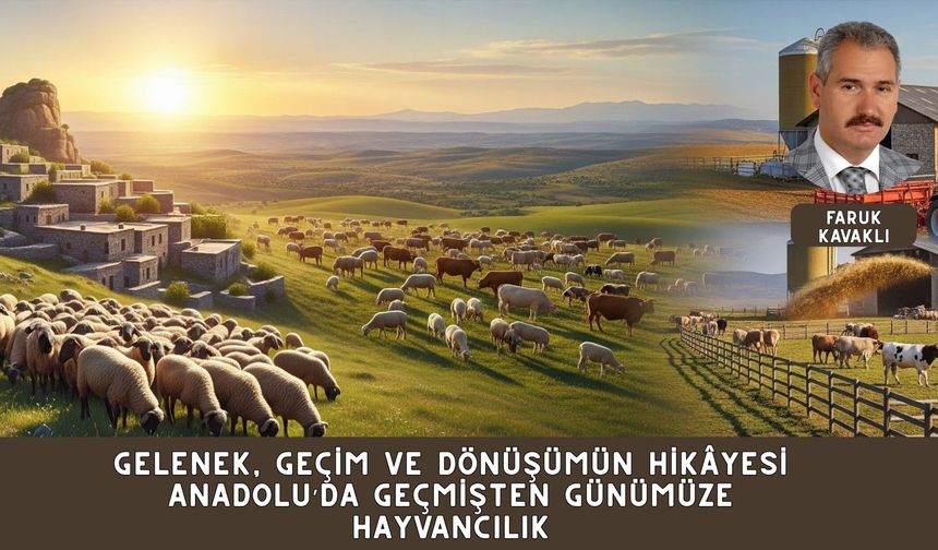 GELENEK, GEÇİM VE DÖNÜŞÜMÜN HİKÂYESİ ANADOLU’DA GEÇMİŞTEN GÜNÜMÜZE HAYVANCILIK