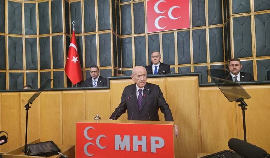 Bahçeli’den Grup Kürsüsünde Sert Mesajlar!