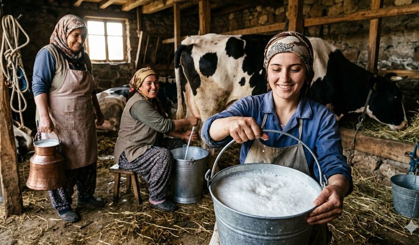 Dünya Süt Günü’nde Kadın Çiftçilerin Emeği Ön Planda